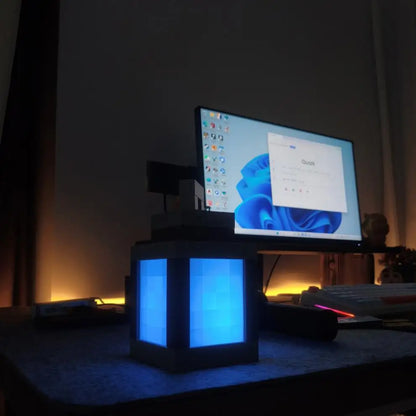 Lampada Retro Minecraft 💡👾